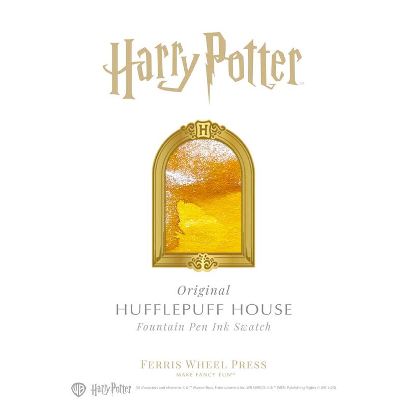 Ferris Wheel Press WB Harry Potter Hufflepuff House Fountain Pen Ink 38ml image number 2