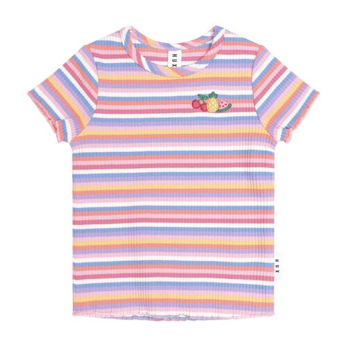 Huxbaby Tropical Fruit Stripe Rib Tee 3M-2Y
