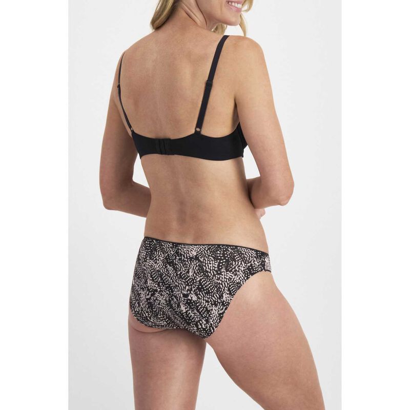 Jockey No Panty Line Promise Print Bikini image number 1