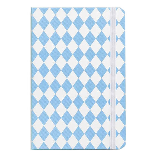 Father Rabbit Blue Diamonds Hardcover Notebook
