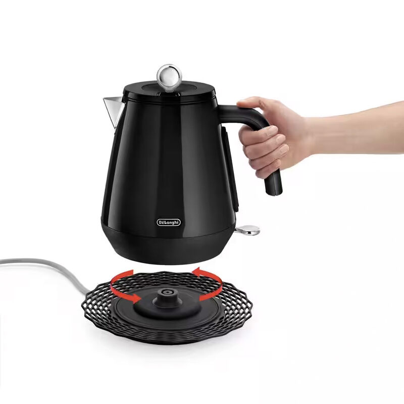 DeLonghi Eclettica Black Kettle image number 2