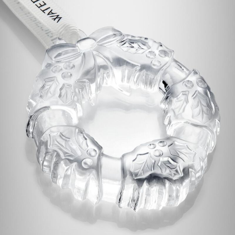 Waterford Mini Wreath Ornament image number 1