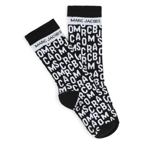 MARC JACOBS Monogram Bicolour Socks 8Y - 12Y