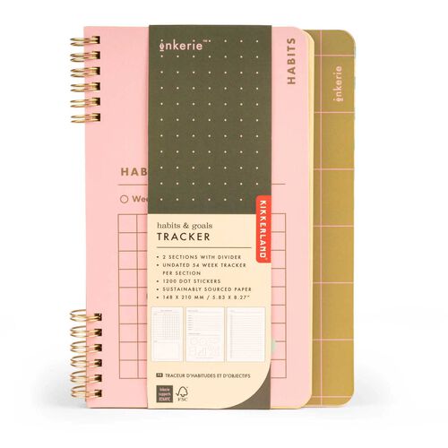 Kikkerland Habit & Goals Tracker