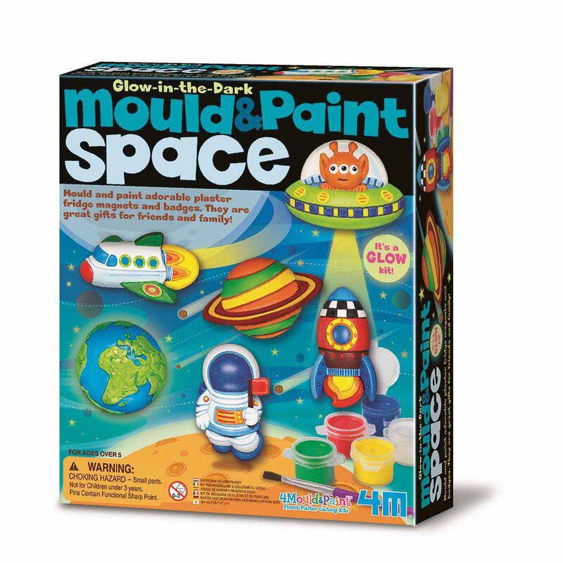 4M Mould & Paint Glow In The Dark - Space image number 0