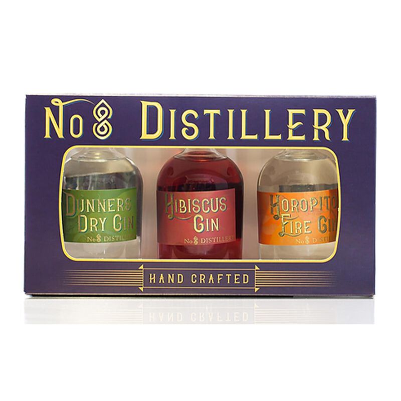 No8 Distillery Gin Gift Box 3x250ml image number 0