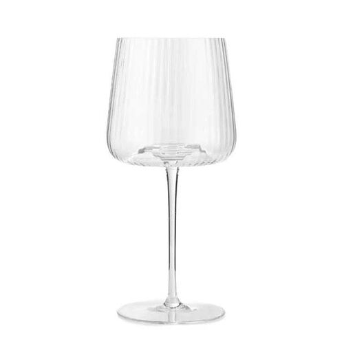 Home Lab Melted Crystal Gin Glass Set of 4