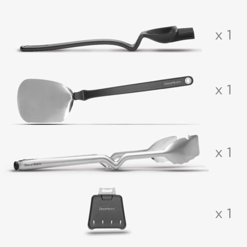 Dreamfarm Set of 4 BBQ Grill Tools image number 2
