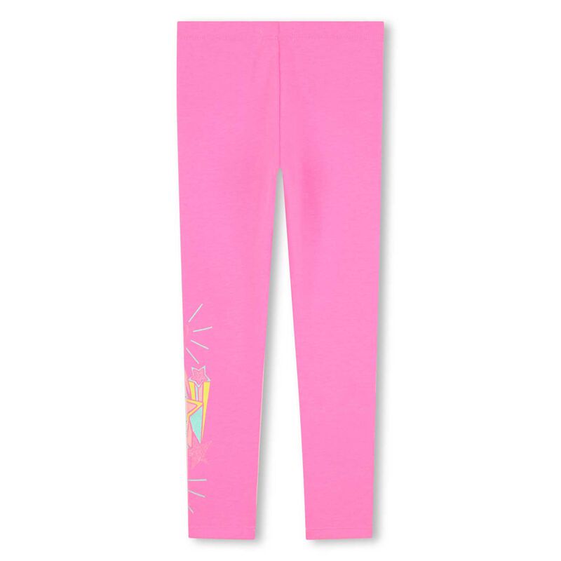 Billieblush Pink Stars & Hearts Leggings 3Y-6Y image number 1