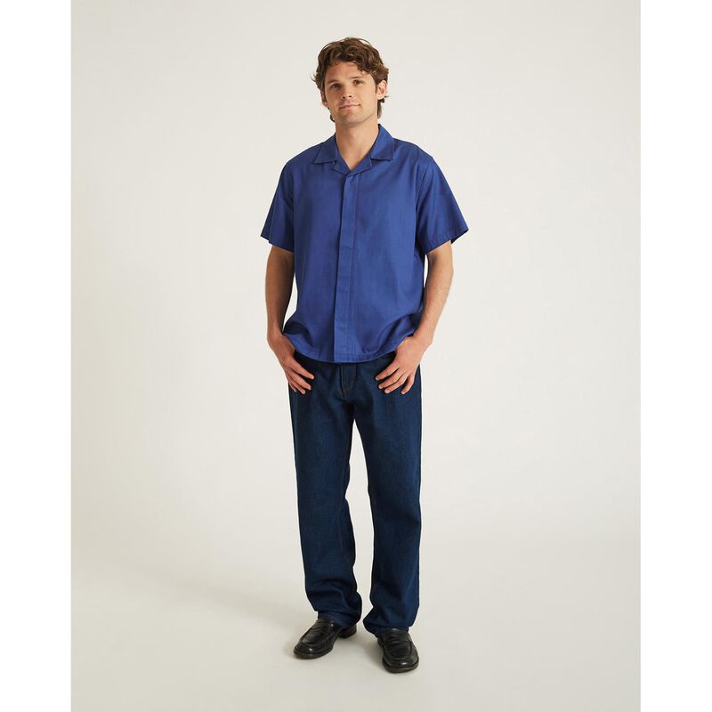 Saturdays NYC York Camp Collar Short Sleeve Shirt image number 3