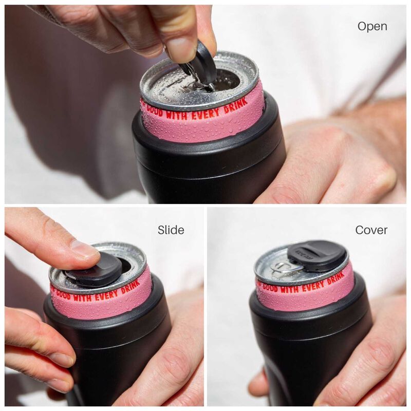 Huski 2-in-1 Can Tab Slider Keyring image number 2