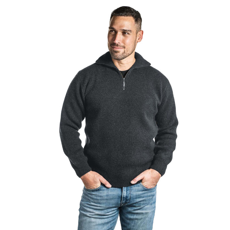 Koru Zip Collar Jumper image number 0