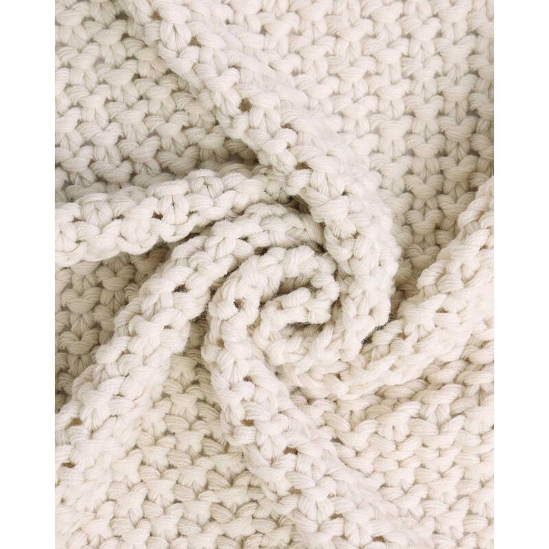 Top Drawer Serenity Chunky Knit Throw 150x200cm image number 2