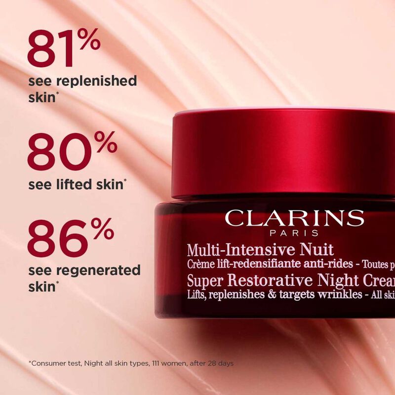 Clarins Super Restorative Night Cream - All Skin Types image number 1