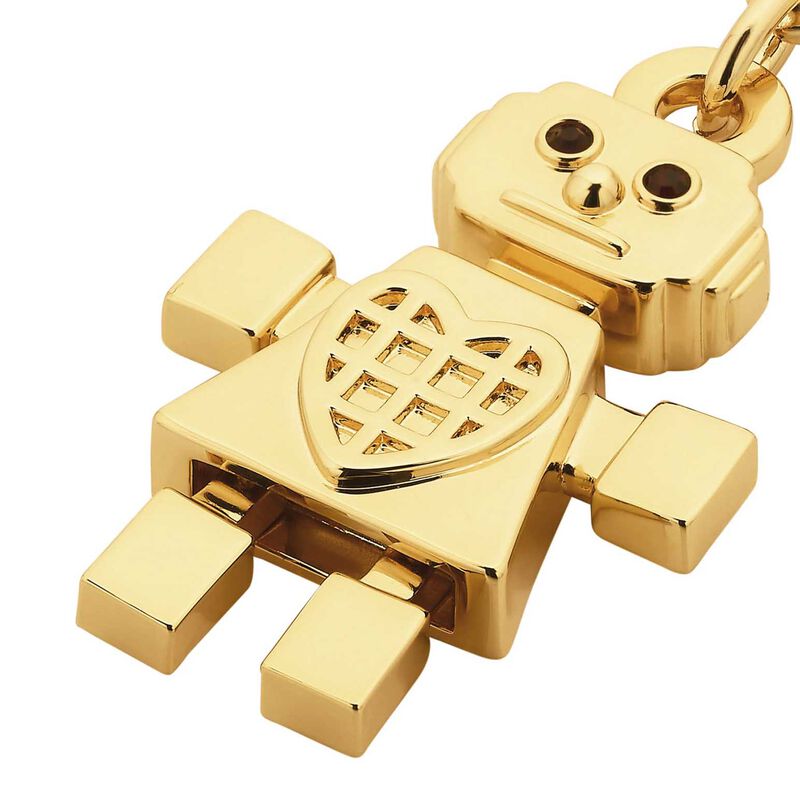 Karen Walker Robot Charm Gold image number 3