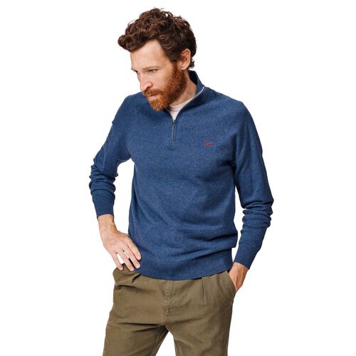 Aubin Bonby Zip Neck Jumper