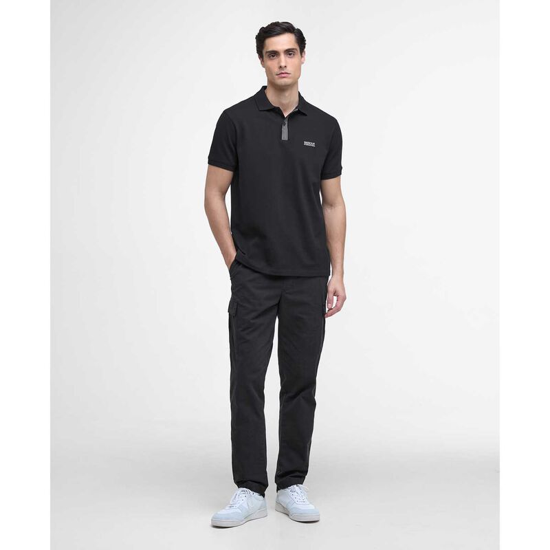 Barbour International Baynes Knit Placket Polo Shirt image number 3