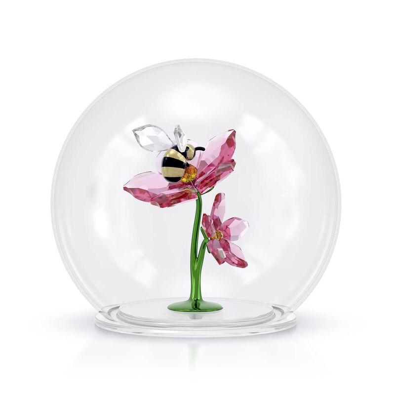 Swarovski Idyllia Glass Ball Bee and Flowers image number 0