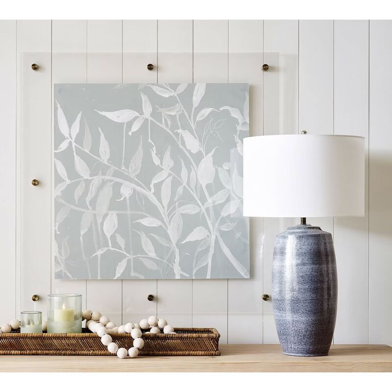 Pottery Barn Marin Ceramic Table Lamp with shade image number 2