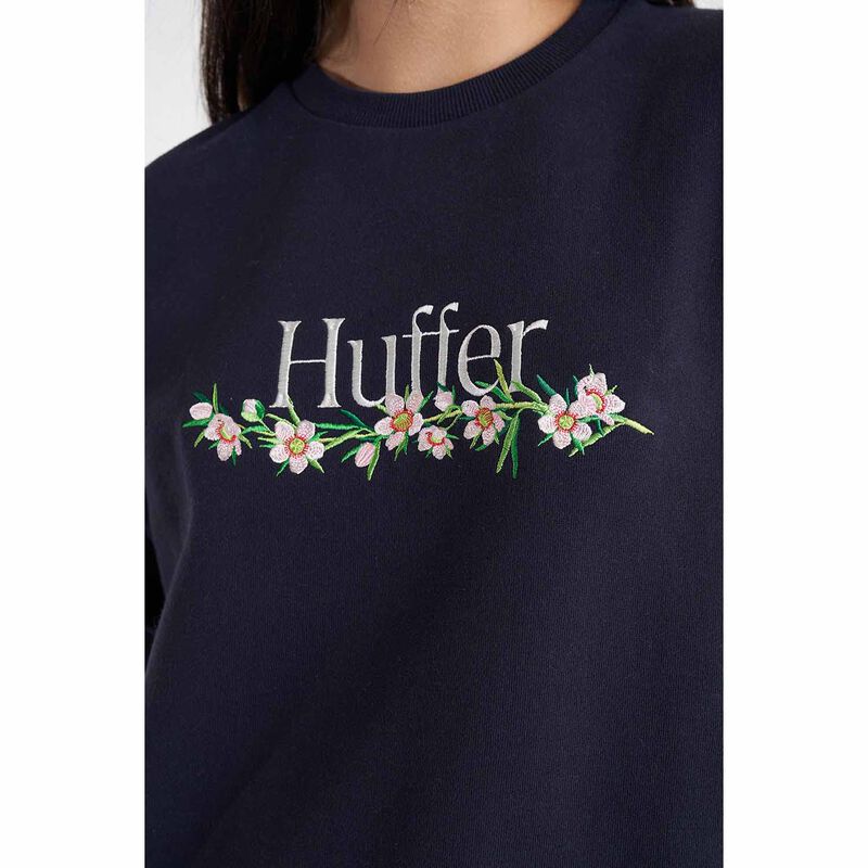 Huffer Slouch Crew 350/Manuka image number 2