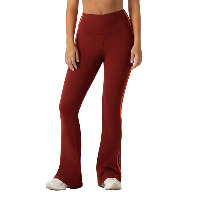 Lorna Jane Contrast Lotus Flared Full Length Leggings image number 0