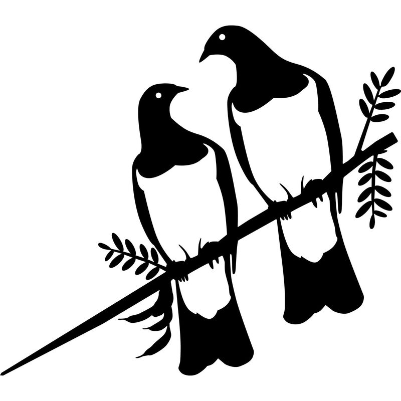 Metalbird NZ Kereru Pair image number 0