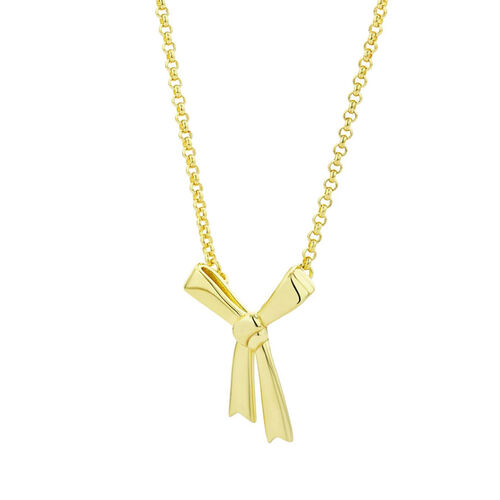 Karen Walker Small Bow Necklace 45cm