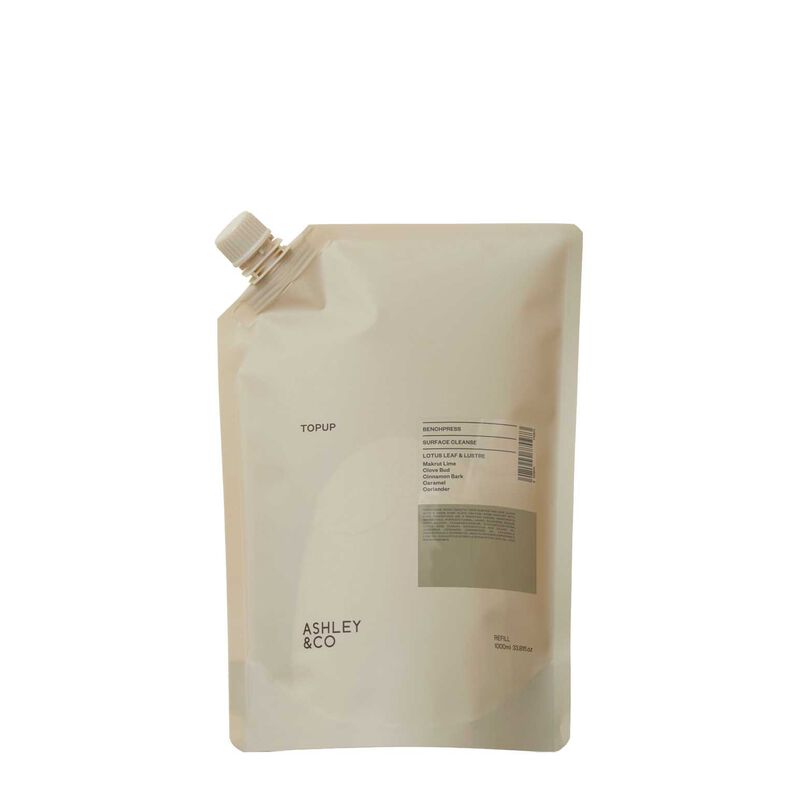 Ashley & Co Benchpress Surface Cleanse Topup 1L image number 0