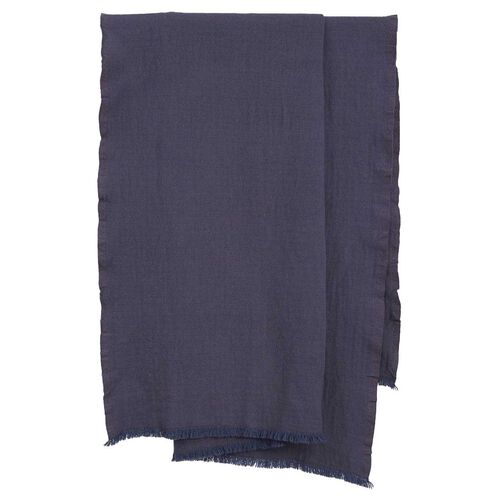 Città Oslo Lambswool Throw Oxford Blue/Lupin 140x180cm