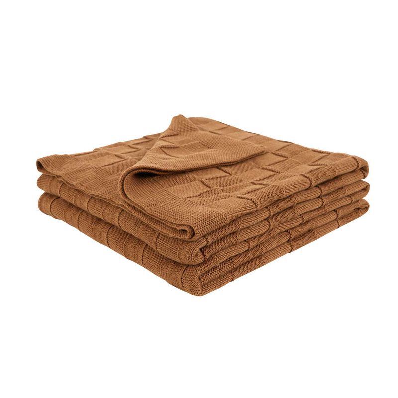Wallace Cotton Entwine Cotton Throw image number 2
