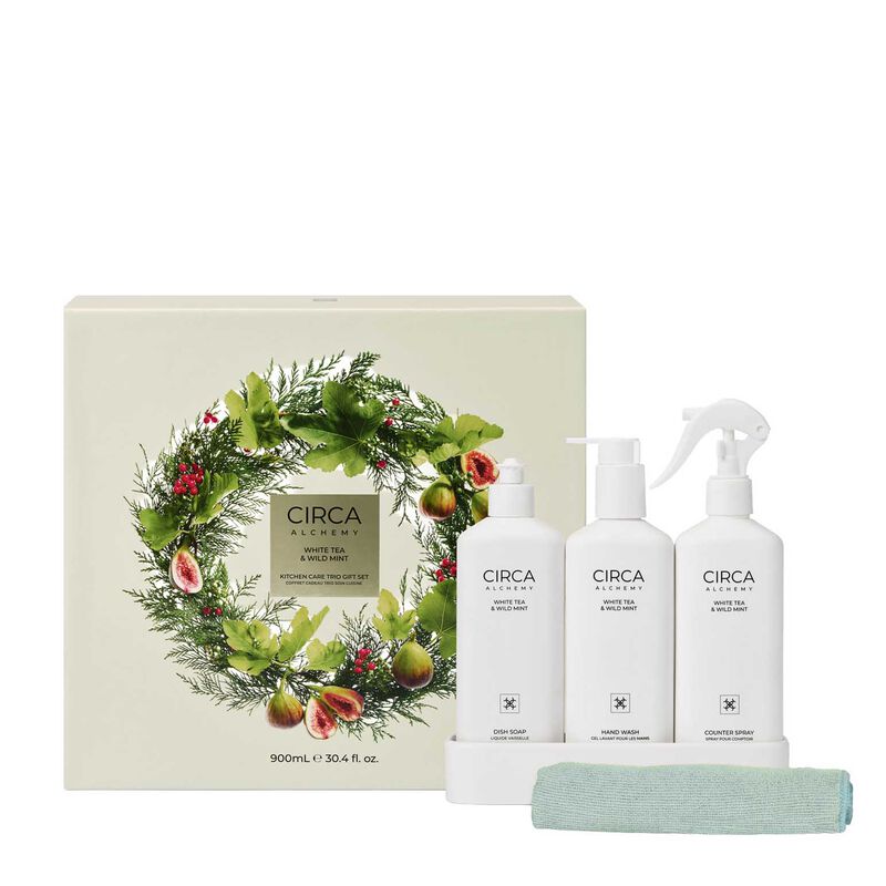 CIRCA White Tea & Wild Mint Kitchen Trio Gift Set 900ml image number 0