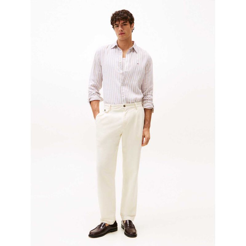 Tommy Hilfiger Regular Fit Stripe Linen Shirt image number 3