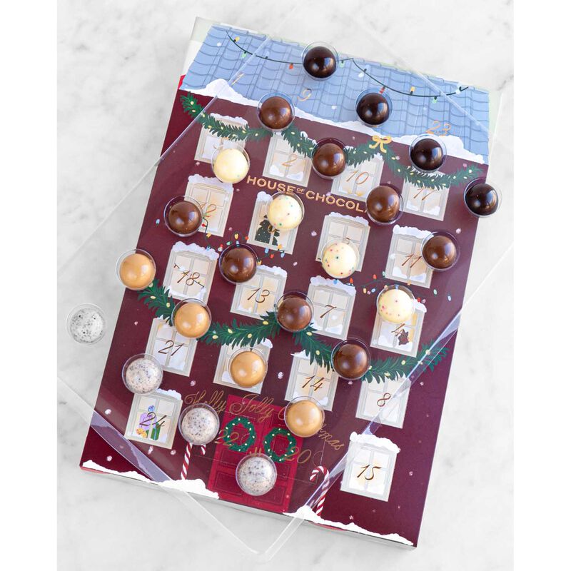 House of Chocolate 24 Piece Chocolate Advent Calendar image number 2