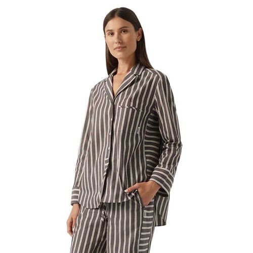 HOMMEY.Long Sleeve Sleep Shirt