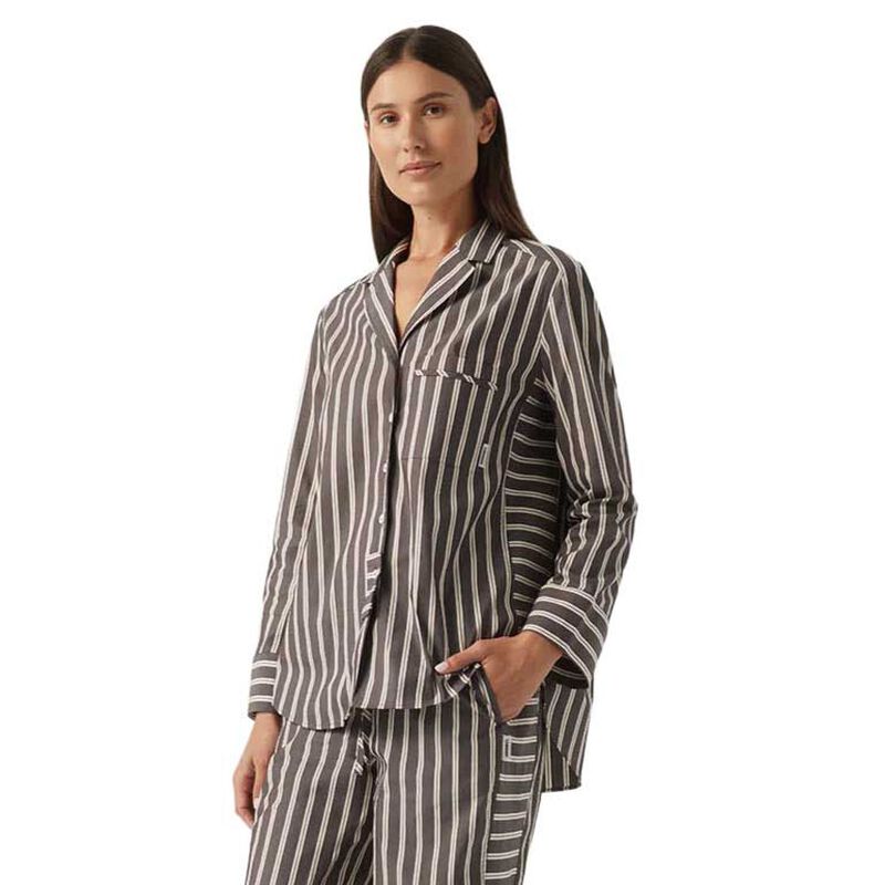 HOMMEY.Long Sleeve Sleep Shirt image number 0