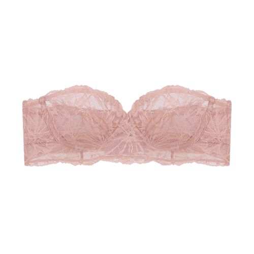 Dora Larsen Noa Graphic Lace Strapless Bra