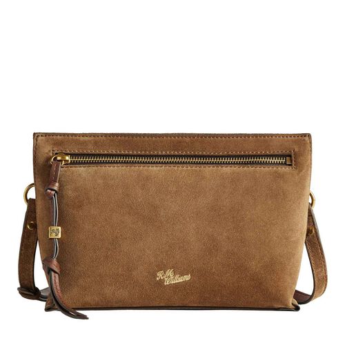 R.M. Williams Bells Suede Cross Body Bag