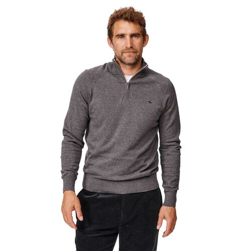 Aubin Bonby Zip Neck Jumper
