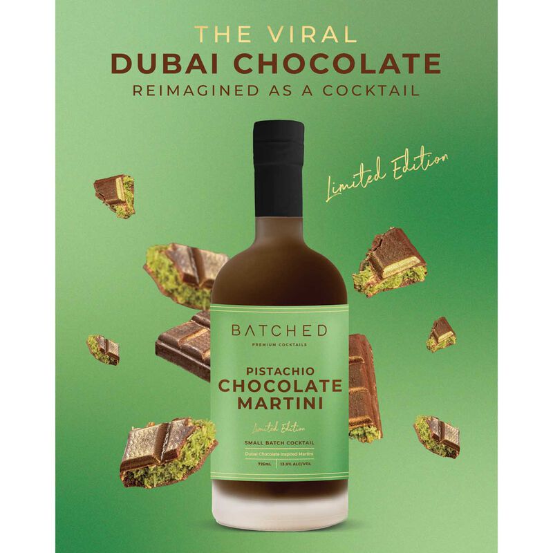 Batched Limited Edition Pistachio Chocolate Martini 725ml image number 1