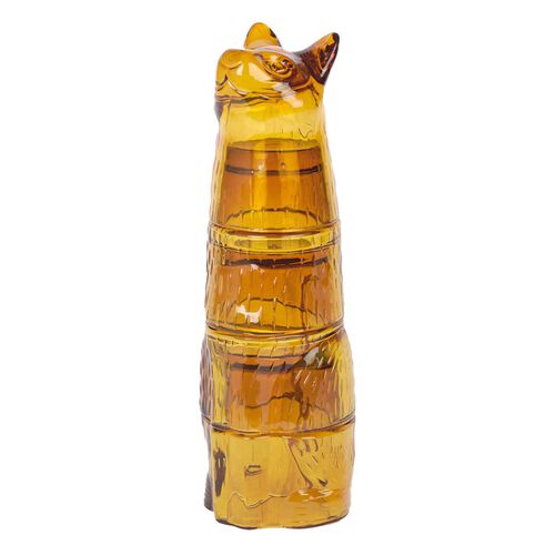 DOIY Stacking Glasses Kitty Ginger