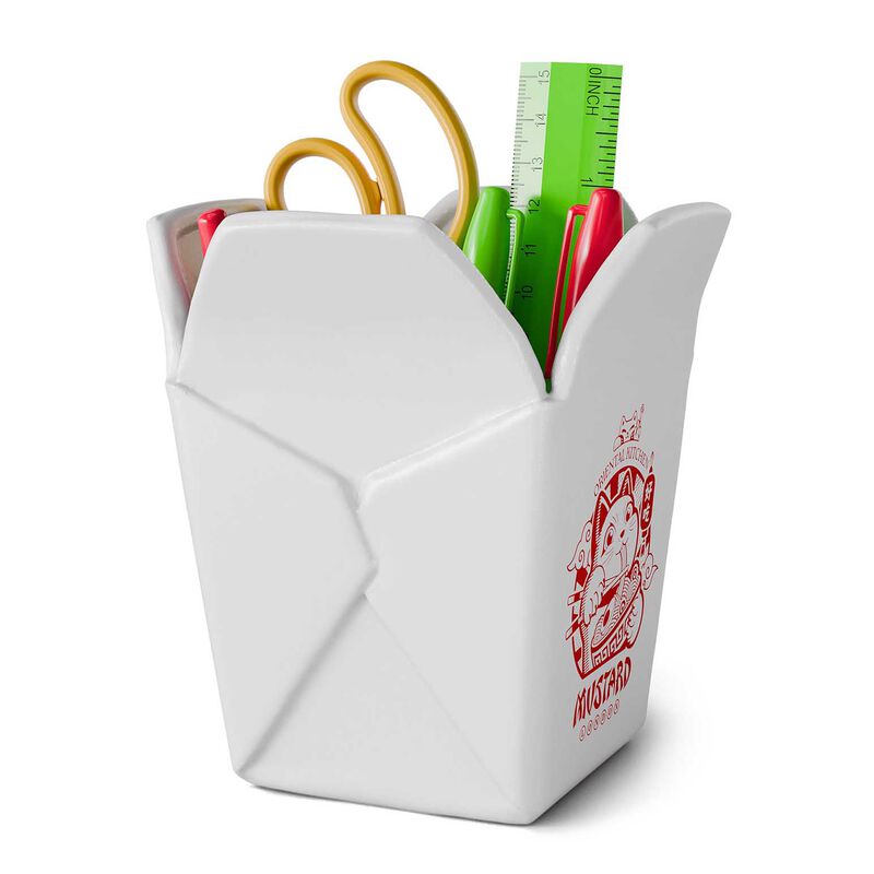 Mustard Takeaway Pen Pot image number 3