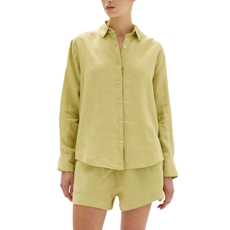 Assembly Label Xander Long Sleeve Shirt Pear image number 0