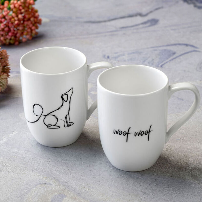 Villeroy & Boch Statement Dog Set Of 2 Pieces image number 1