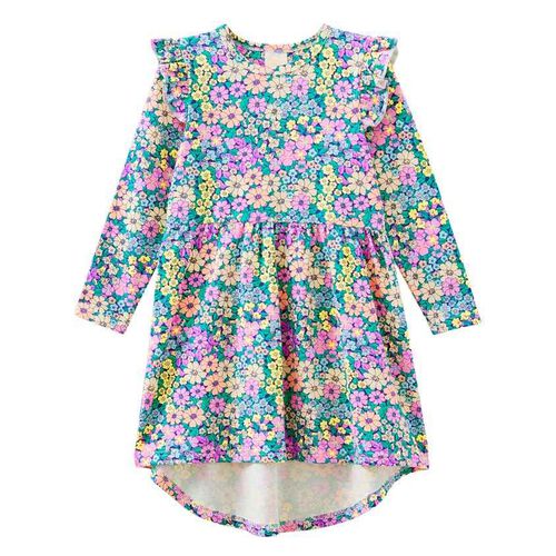Milky Posie Patch Dress