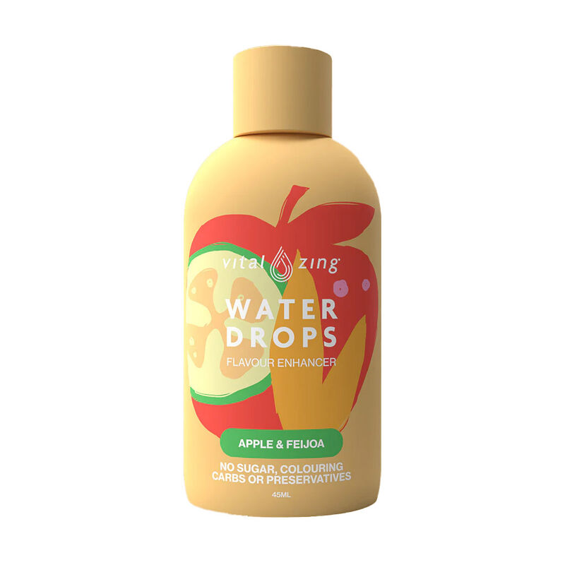 Vital Zing Water Drops Apple & Feijoa 45ml image number 0