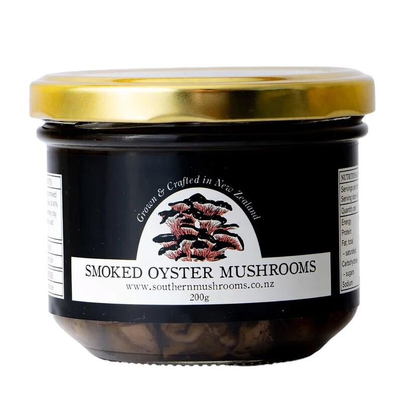 Southern Mushrooms Smoked Oyster Mushrooms 200g image number 0