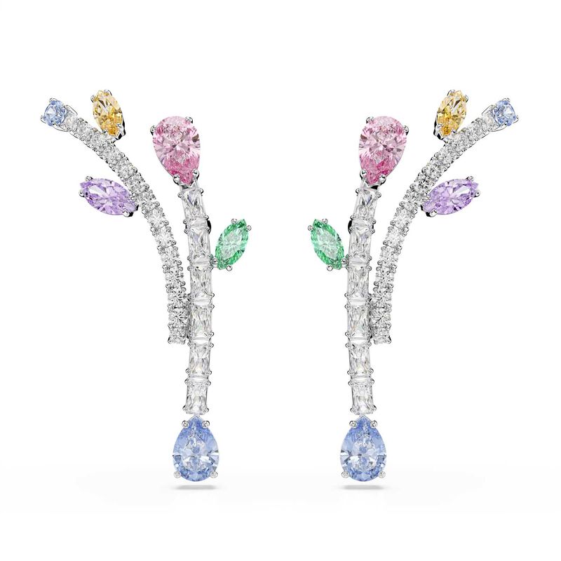 Swarovski x Ariana Grande Garden Collection Drop Earrings image number 0