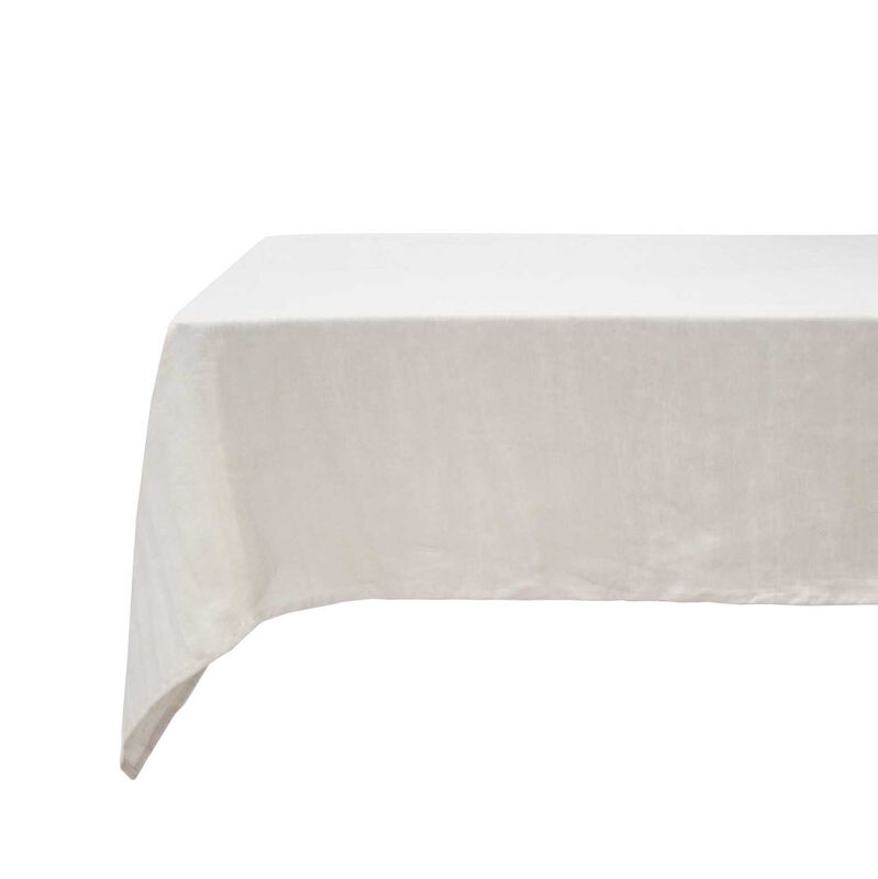 Bambury Linen Tablecloth 150x275cm Pebble image number 0