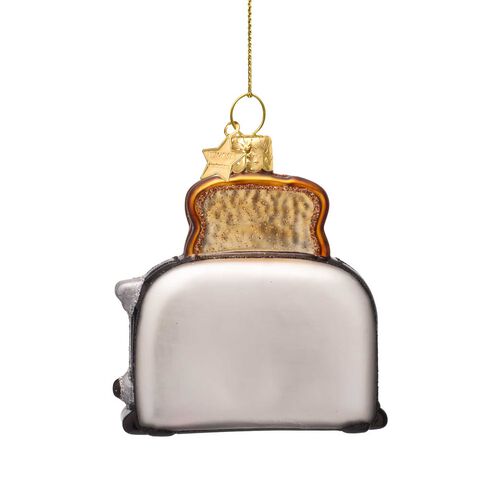 Vondels Ornament Glass Toaster 8cm
