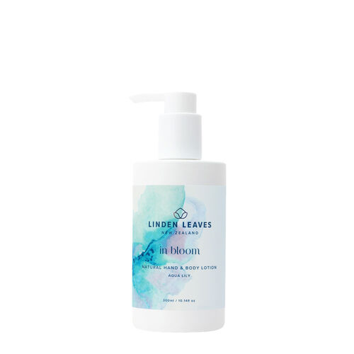 Linden Leaves In Bloom Aqua Lily Hand & Body Lotion